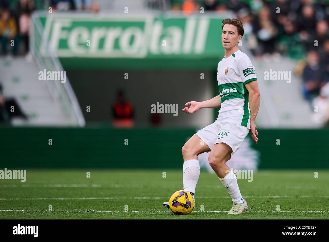 Elche, Spain. 23rd Feb, 2025. ELCHE, SPAIN - FEBRUARY 23: David ...