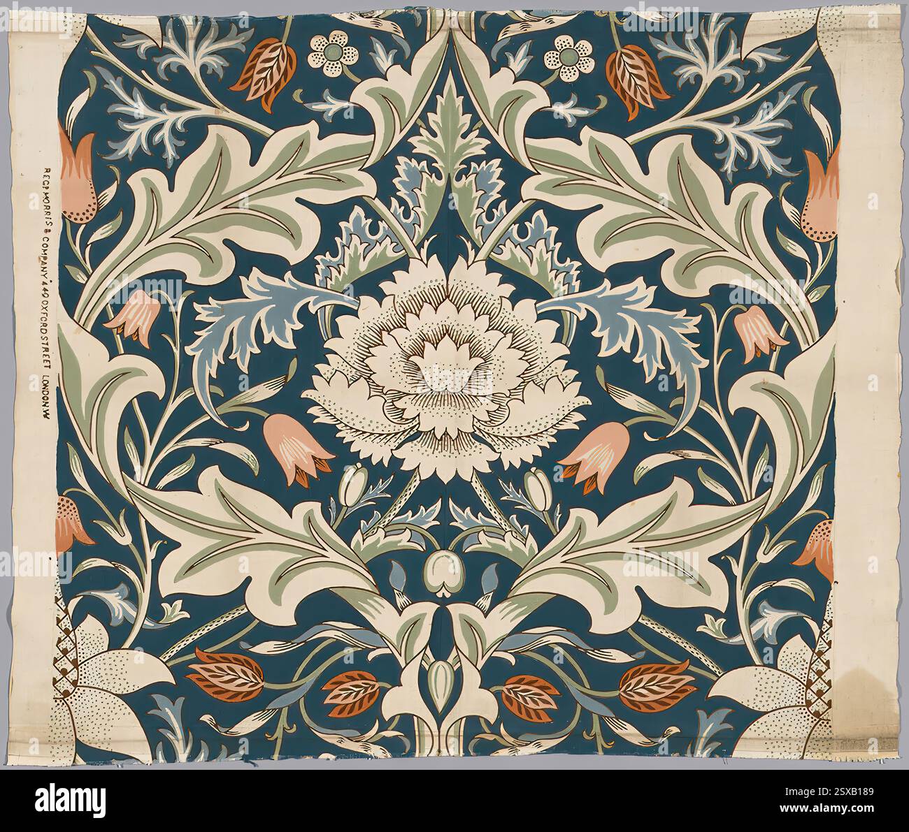 Severn (1887) by J.H.Dearle (1860-1932), textile printing, Art ...