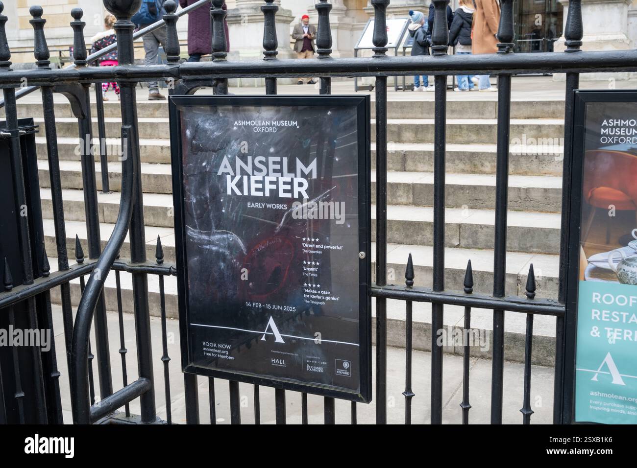 Anselm Kiefer Poster, Ashmolean, Oxford Stock Photo - Alamy