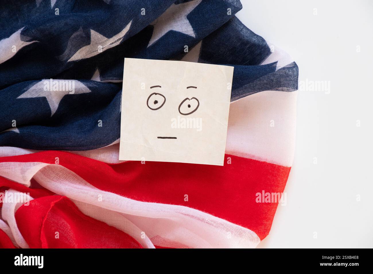 Face drawing flag hi-res stock photography and images - Alamy