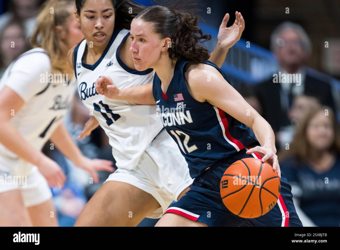INDIANAPOLIS, IN - FEBRUARY 22: UConn Huskies guard Ashlynn Shade (12 ...