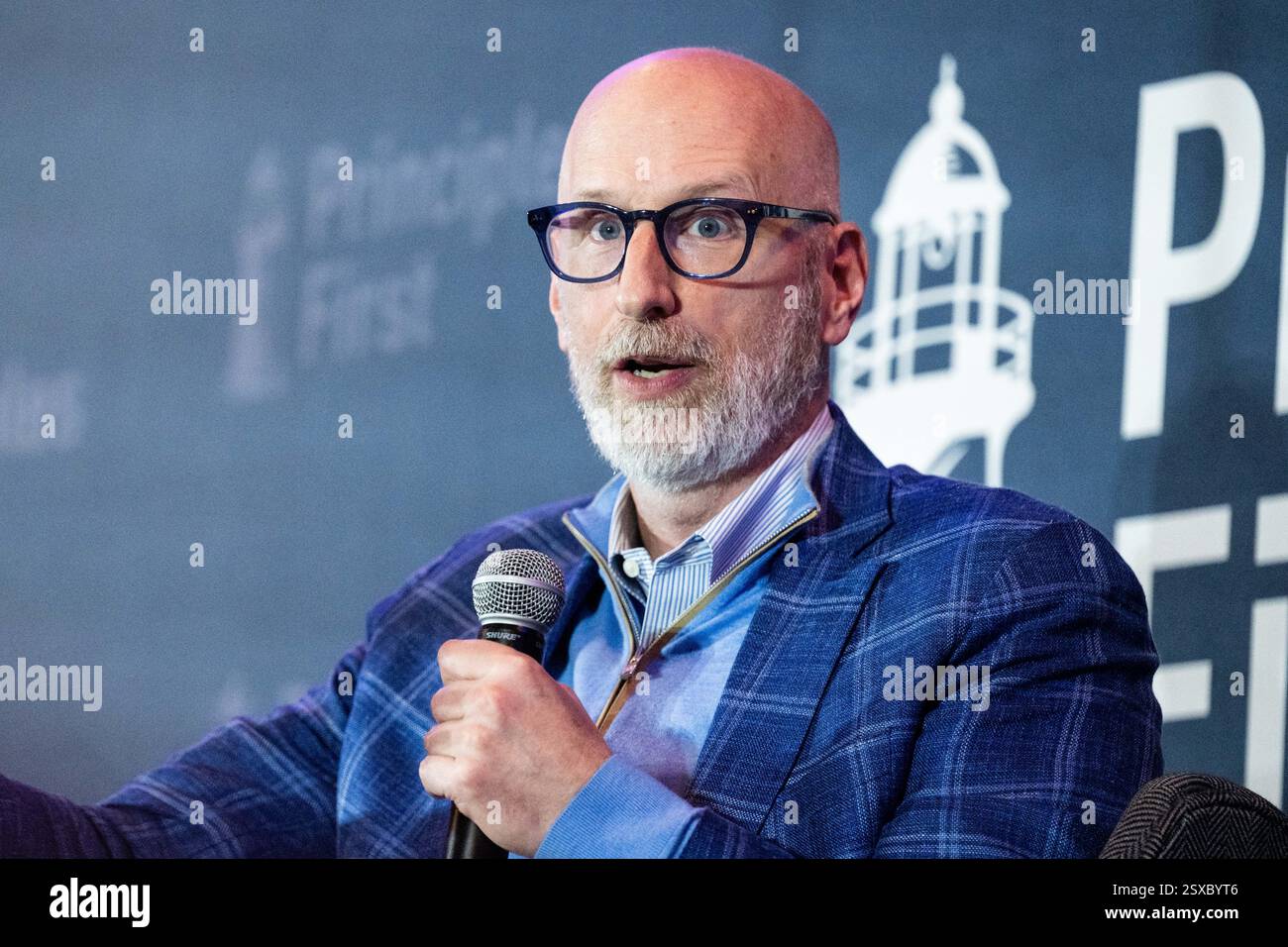 David French, The New York Times, speaking at the Principles First ...