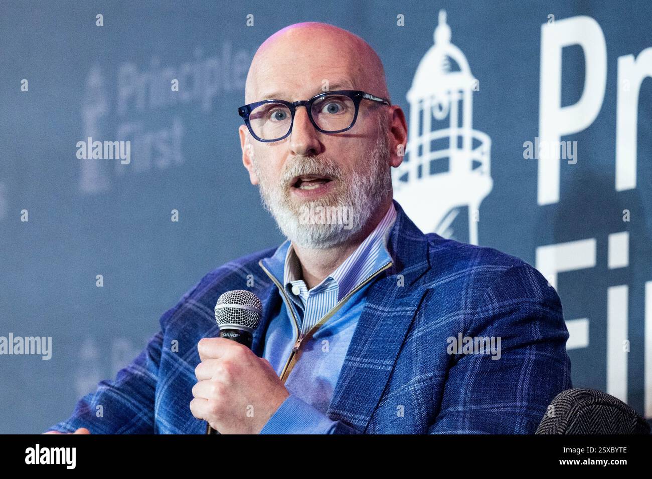 David French, The New York Times, speaking at the Principles First ...