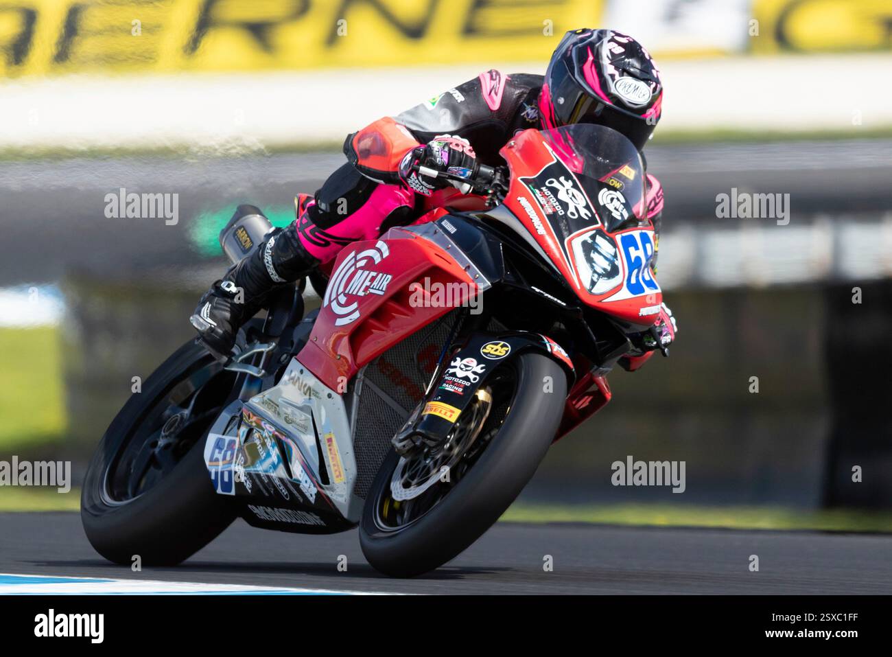 PHILLIP ISLAND, AUSTRALIA - FEBRUARY 23: Luke Power (AUS) riding for ...