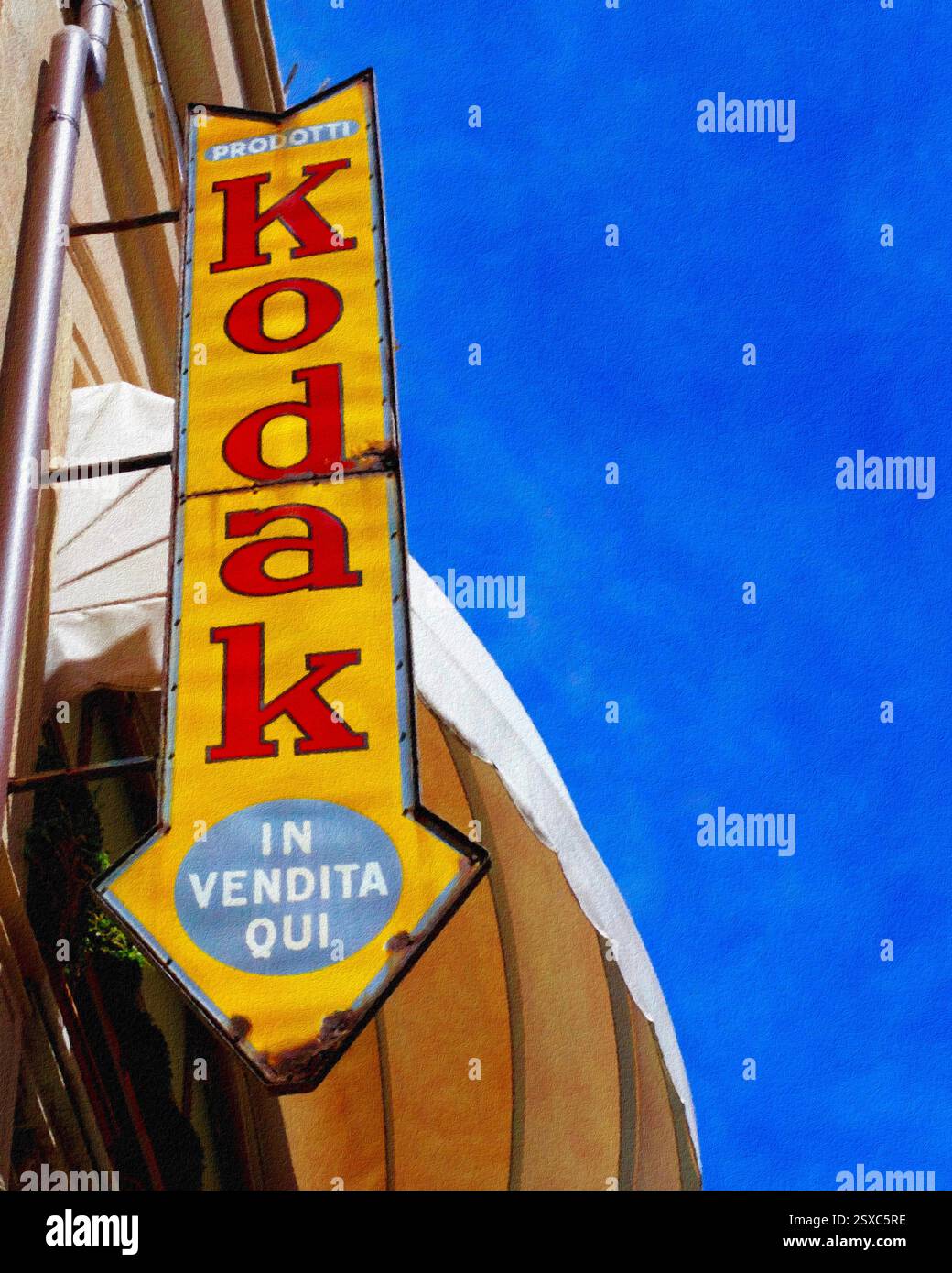Vintage kodak sign hi-res stock photography and images - Alamy