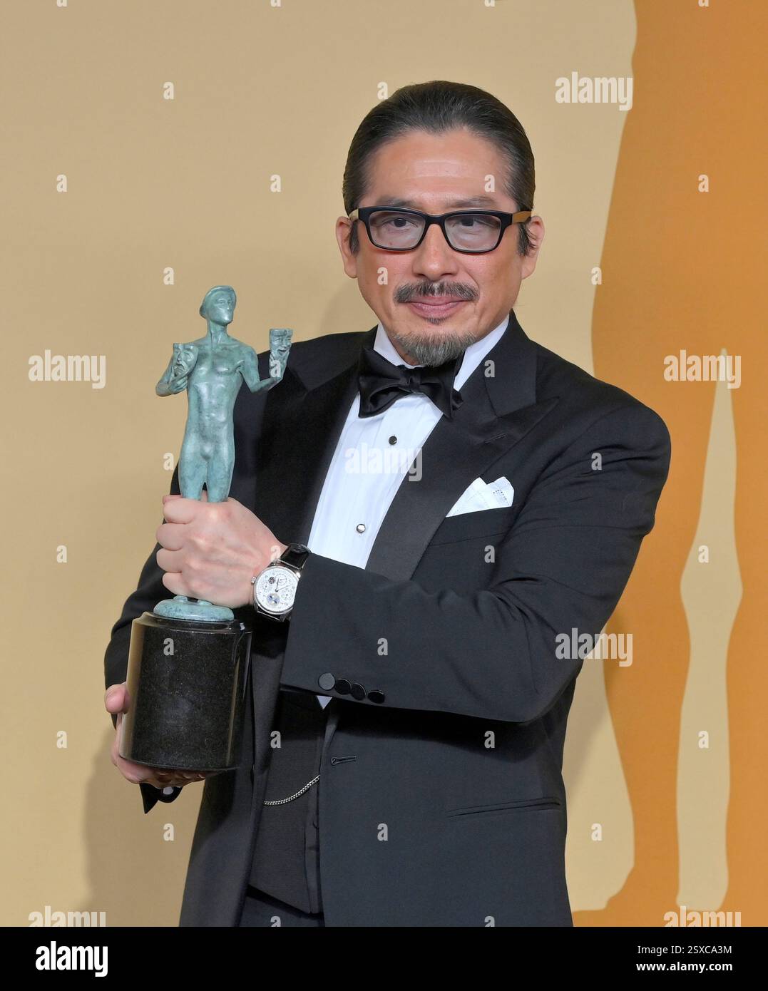 Hiroyuki Sanada, winner of the Outstanding Performance by a Male Actor