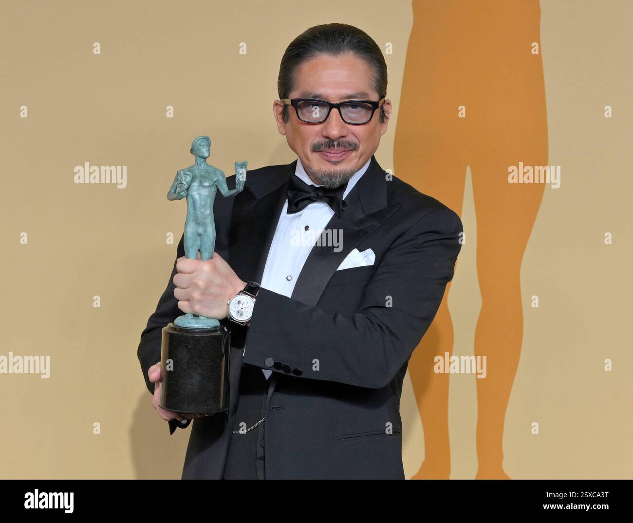 Hiroyuki Sanada, winner of the Outstanding Performance by a Male Actor