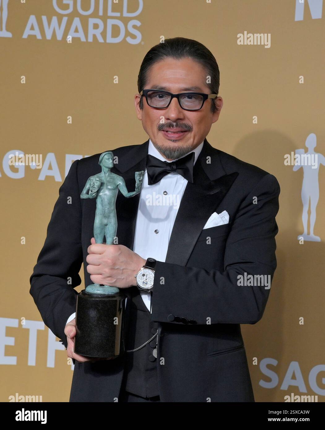 Hiroyuki Sanada, winner of the Outstanding Performance by a Male Actor(00)