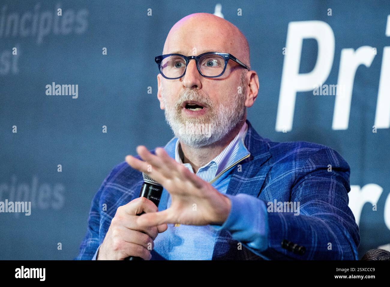 David French, The New York Times, speaking at the Principles First ...