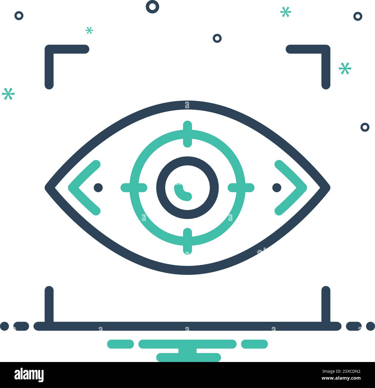 Icon for focus, eye Stock Vector Image & Art - Alamy