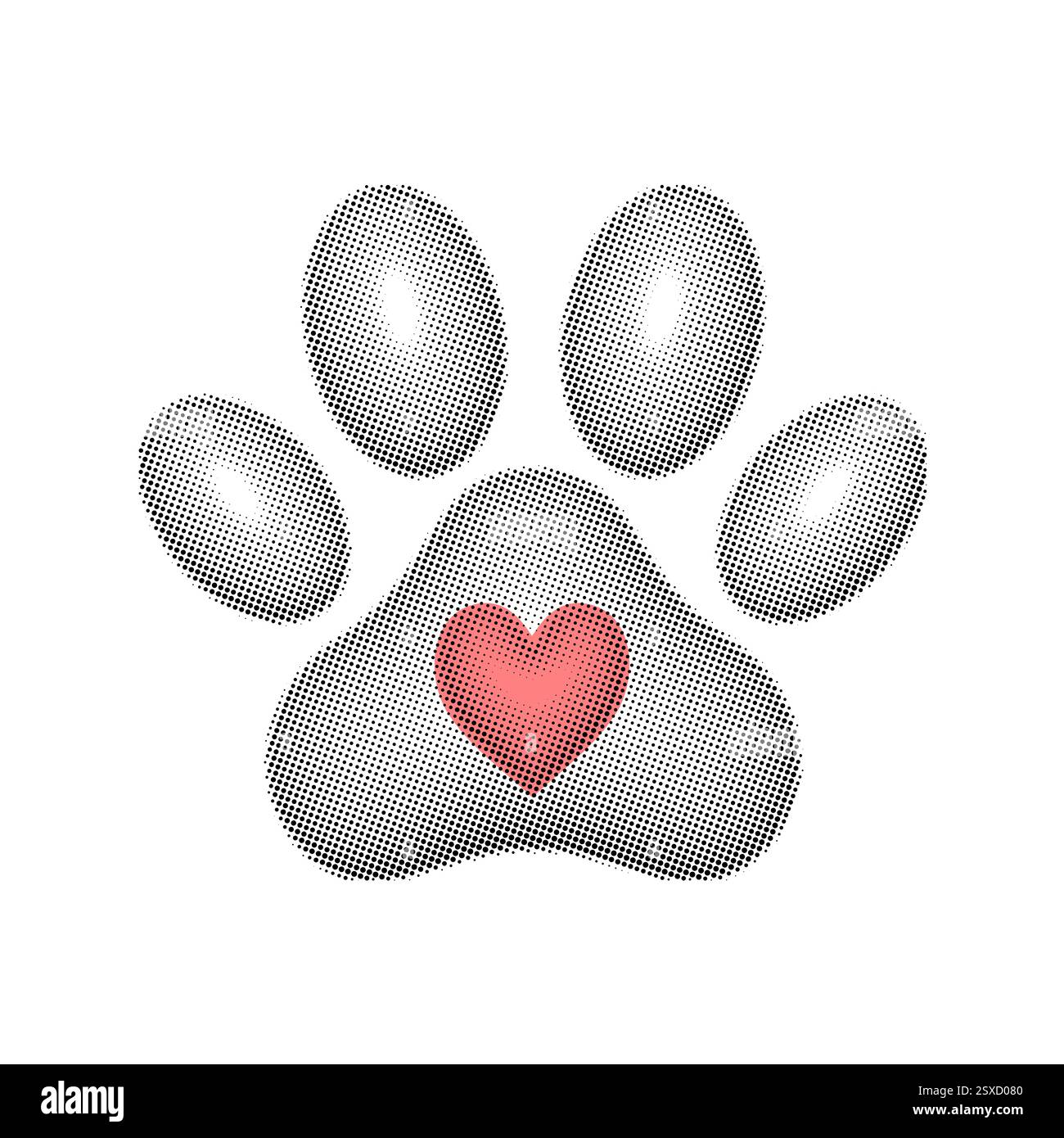 Paw print graphic Stock Vector Images - Alamy