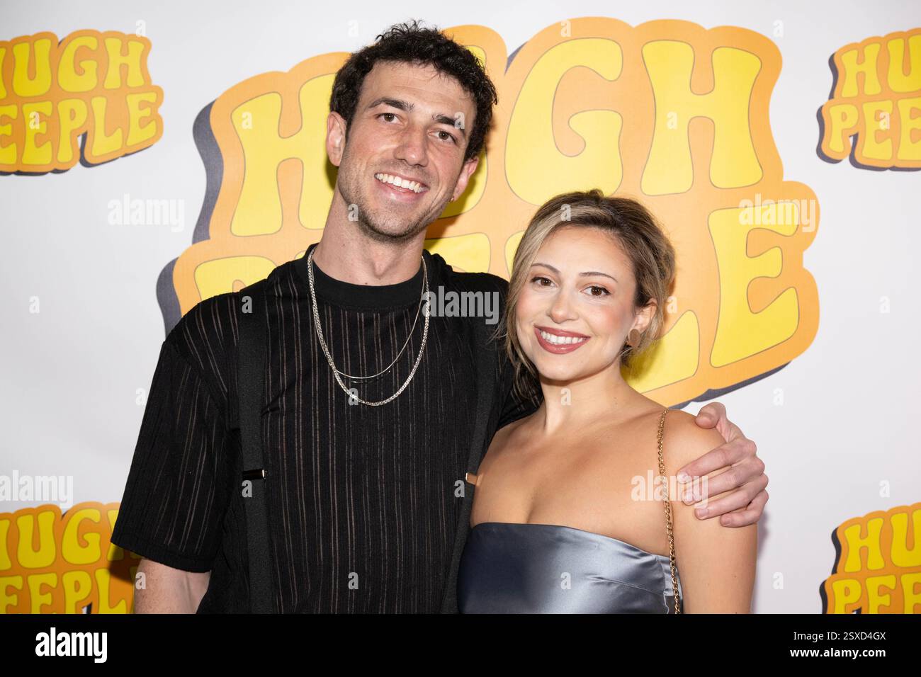 Vegan Chef Mario Fabbri with girlfriend attend the Hugh Peeple and ...