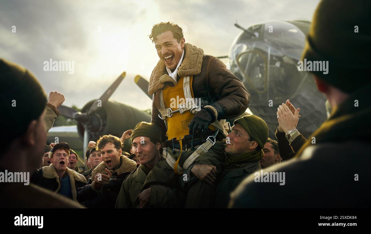 SAWYER SPIELBERG in MASTERS OF THE AIR (2024), directed by RYAN FLECK ...