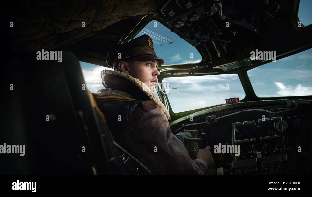 AUSTIN BUTLER in MASTERS OF THE AIR (2024), directed by RYAN FLECK ...