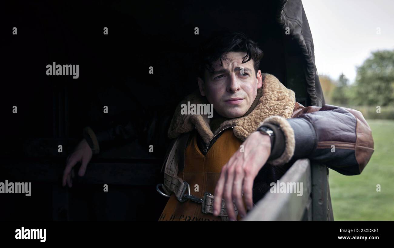 ANTHONY BOYLE in MASTERS OF THE AIR (2024), directed by RYAN FLECK ...