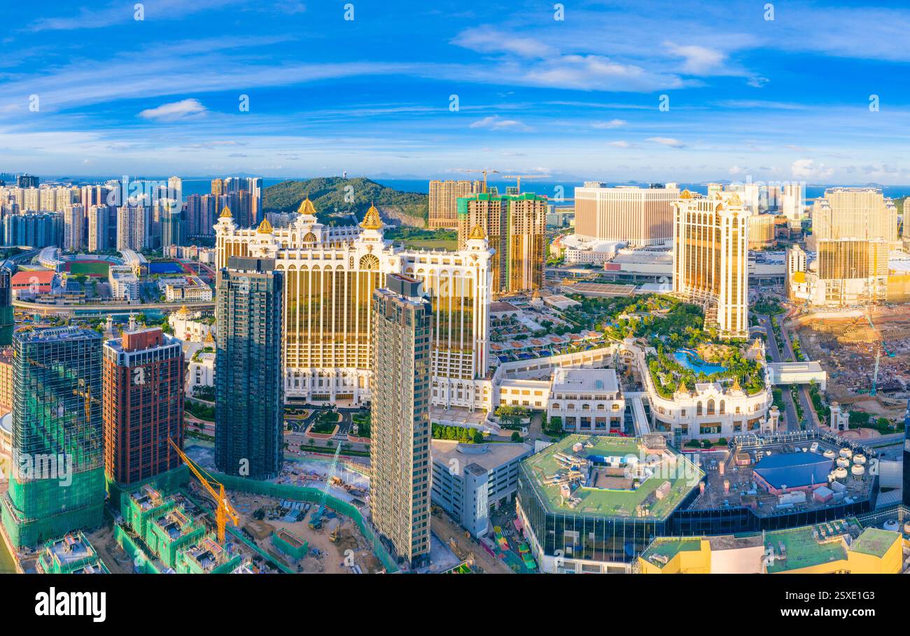 Aerial Scenery of Taipa and Coloane Islands in Macau, China Stock Photo ...
