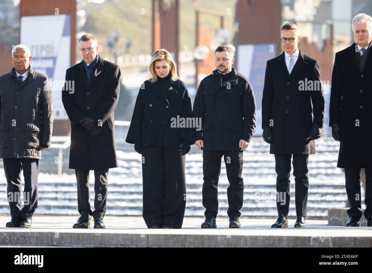 Kiev, Ukraine. 24 February, 2025. Ukrainian President Volodymyr