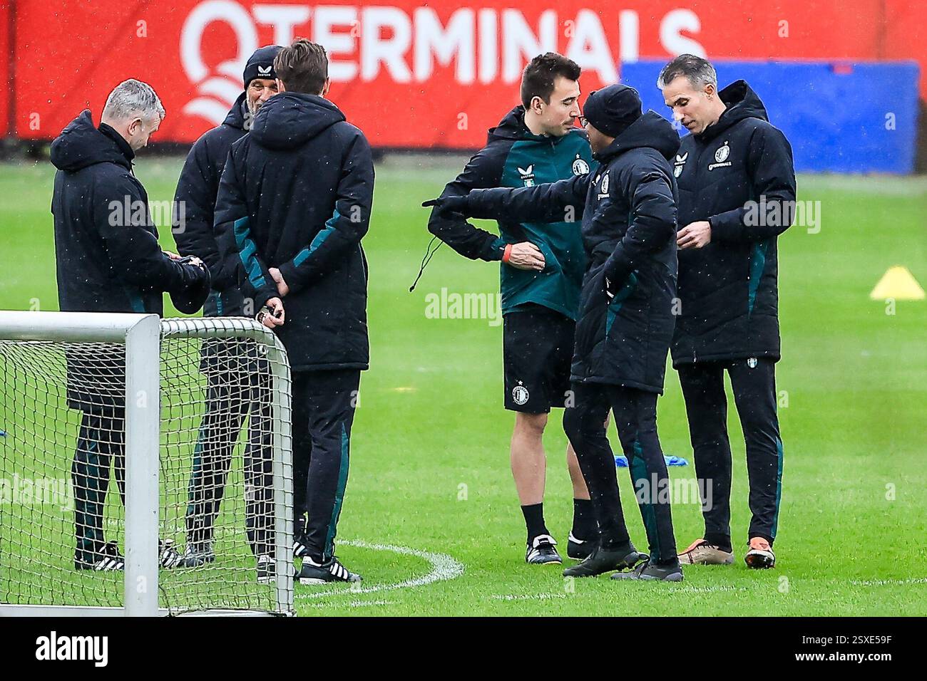 Feyenoord training session 2024 The Star-Studded Friendly Lineup