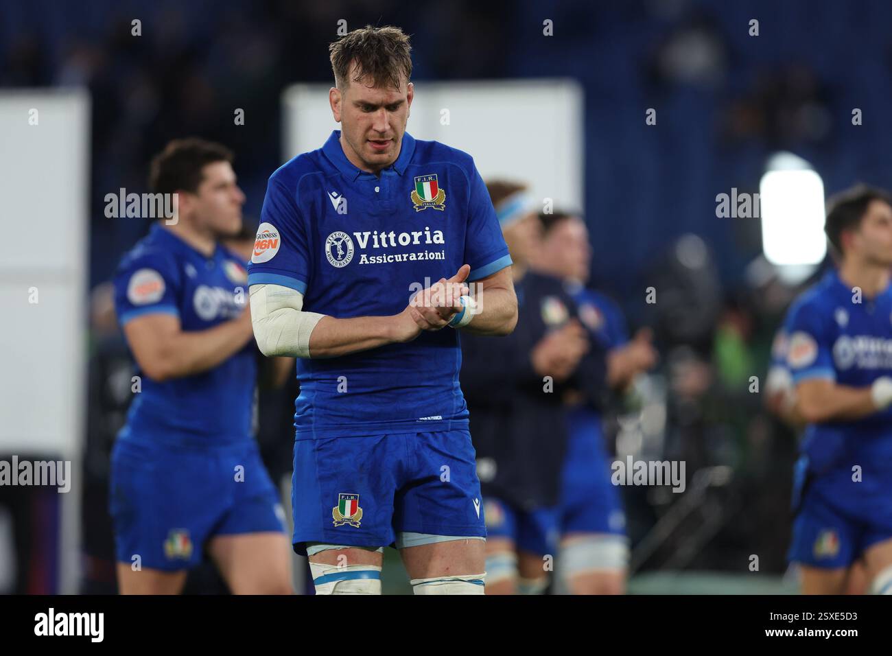 Fernando Ruzza Federico Ruzza of Italy seen in action during the Guinness Six Nations ...