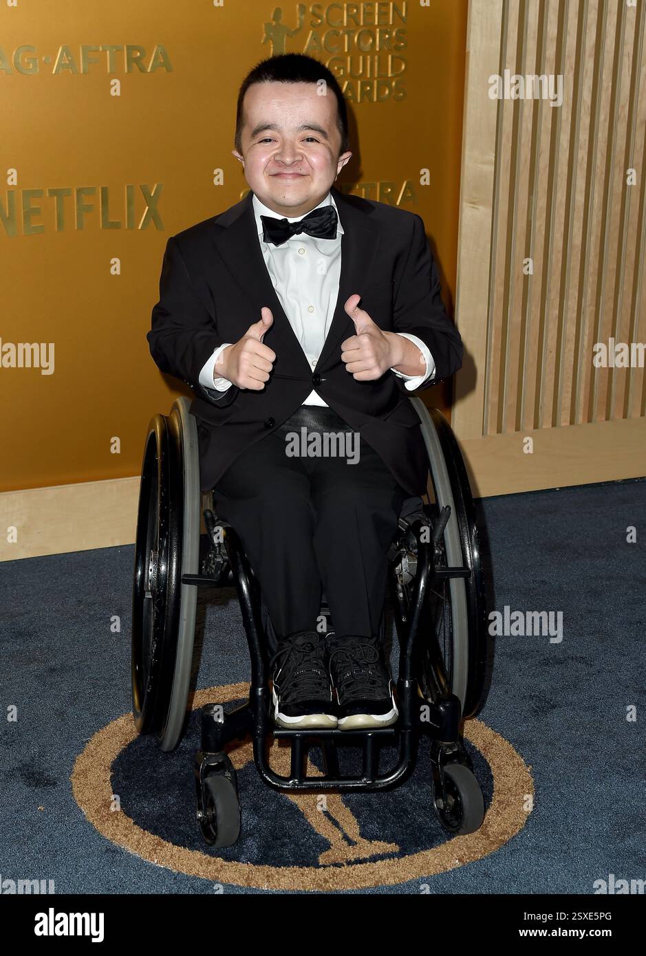 Alec Cabacungan arriving to the 31st Screen Actors Awards held at the ...