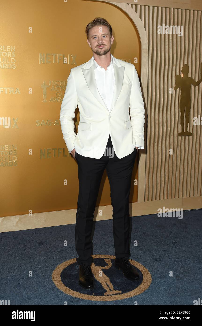 Los Angeles, USA. 23rd Feb, 2025. Boyd Holbrook arriving to the 31st ...