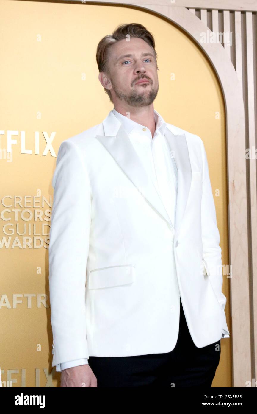Boyd Holbrook bei der Verleihung der 31. Screen Actors Guild Awards ...