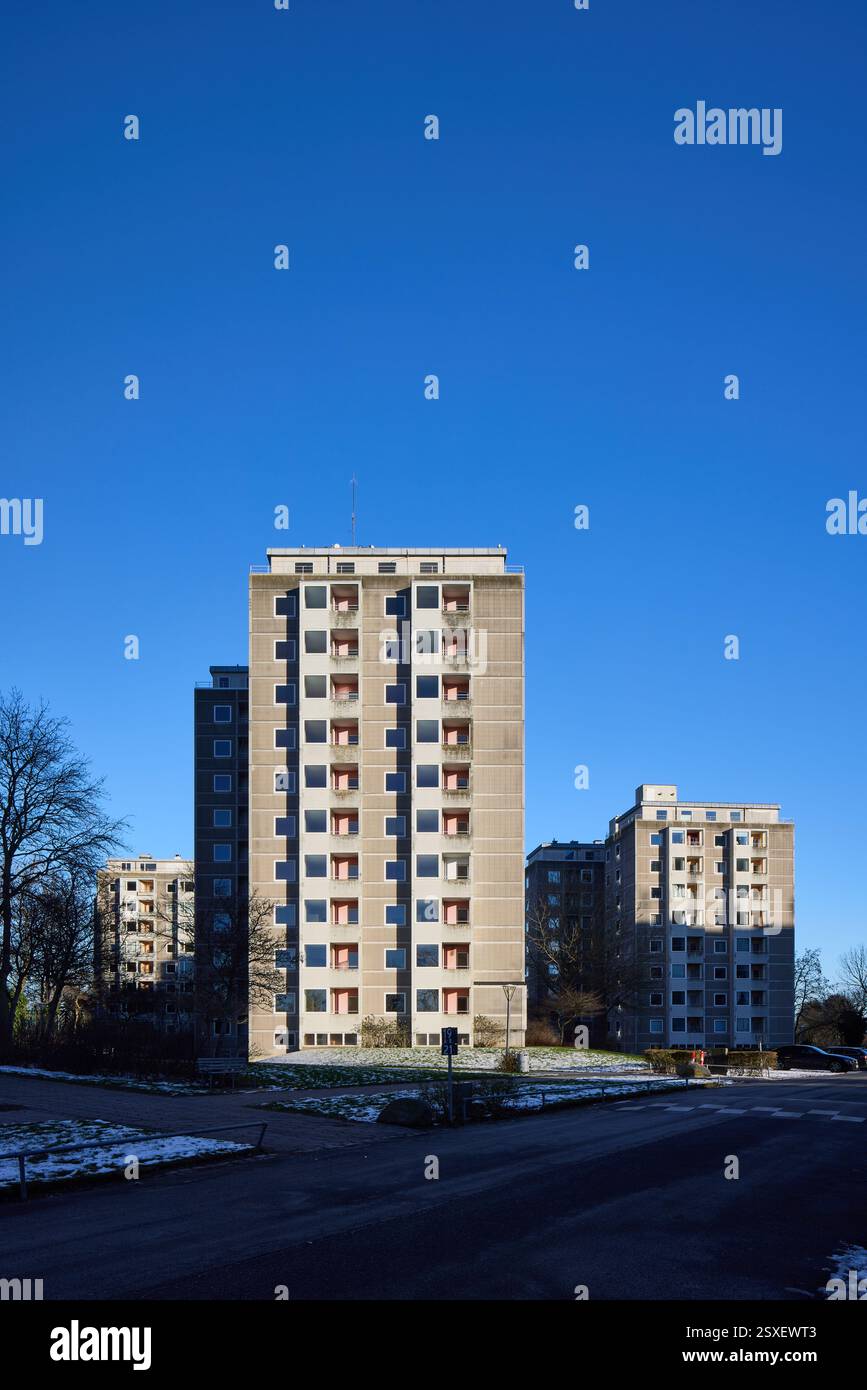 Bellahøjhusene (The Bellahøj Houses), built 1951-1958; Copenhagen ...