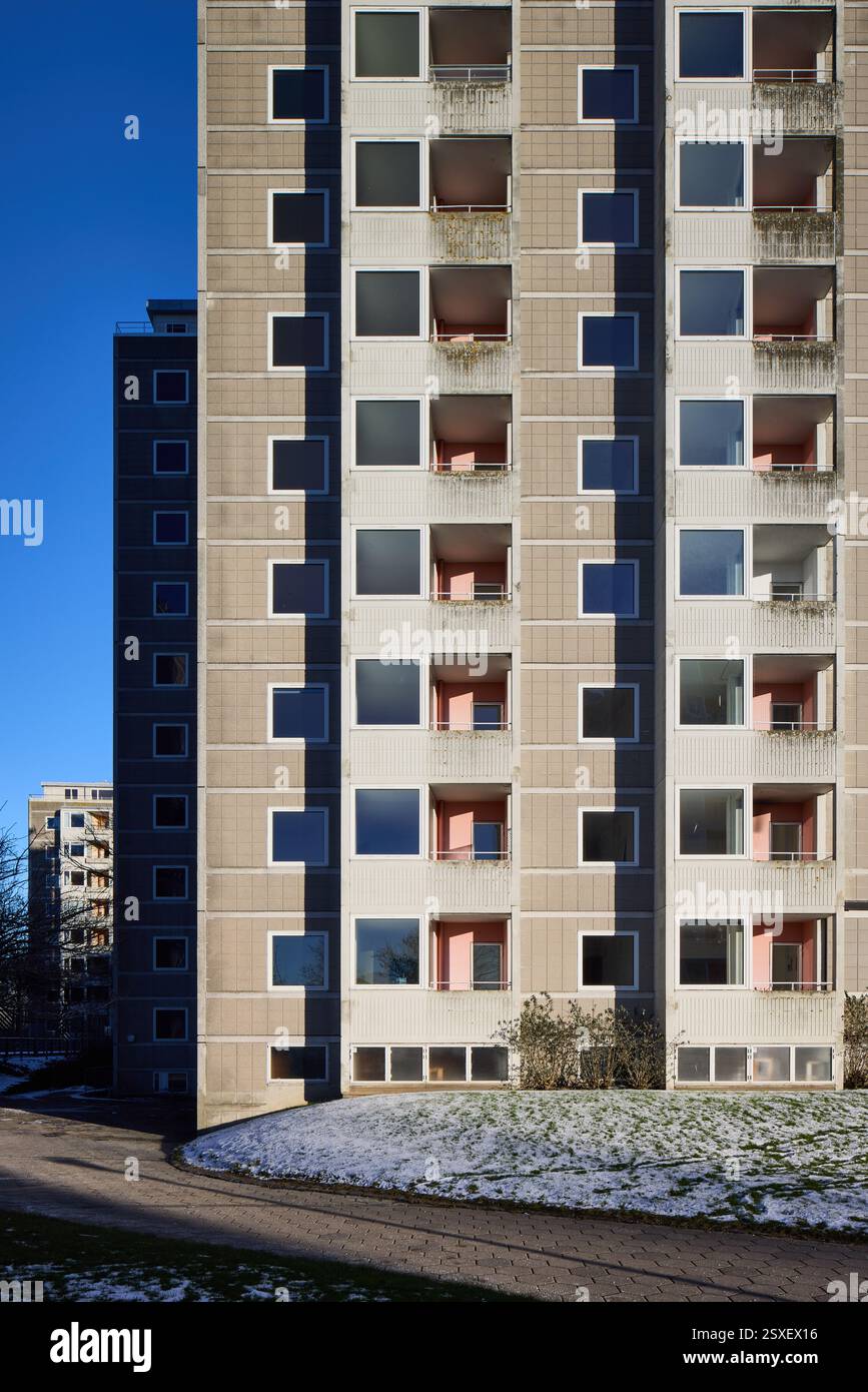 Bellahøjhusene (The Bellahøj Houses), built 1951-1958; Copenhagen ...