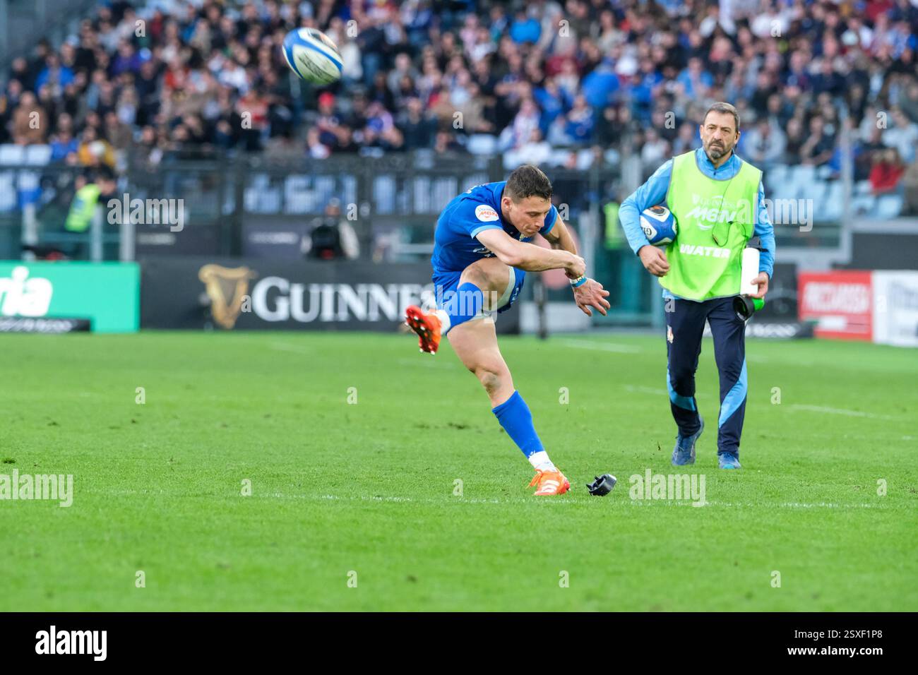 Paolo Garbisi of Italy during the Guinness Men's Six Nations 2025 ...