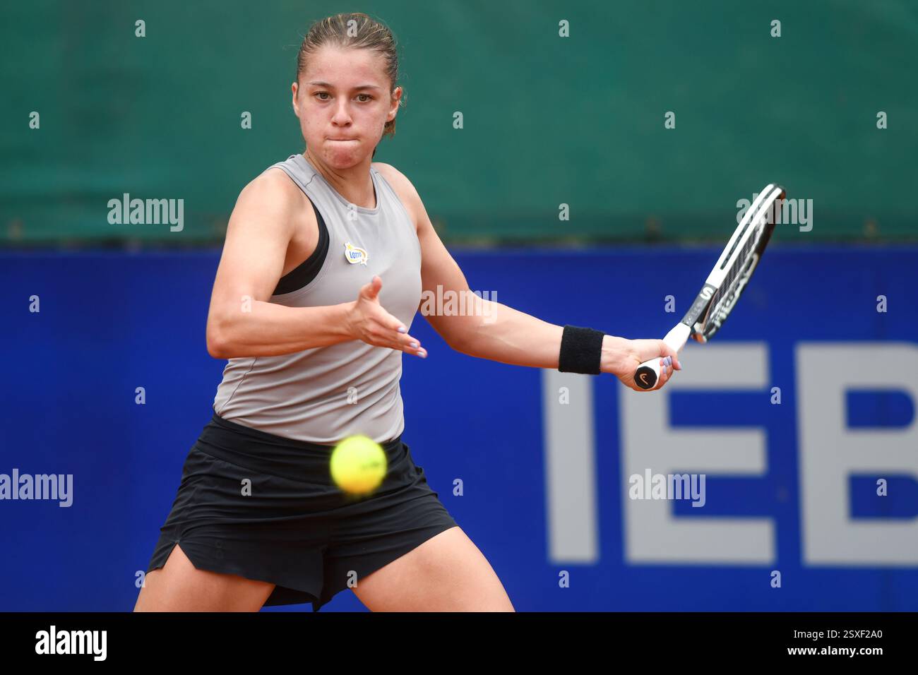 Maja Chwalinska (Poland) playing at the WTA 125 Argentina Open 2024 Stock Photo