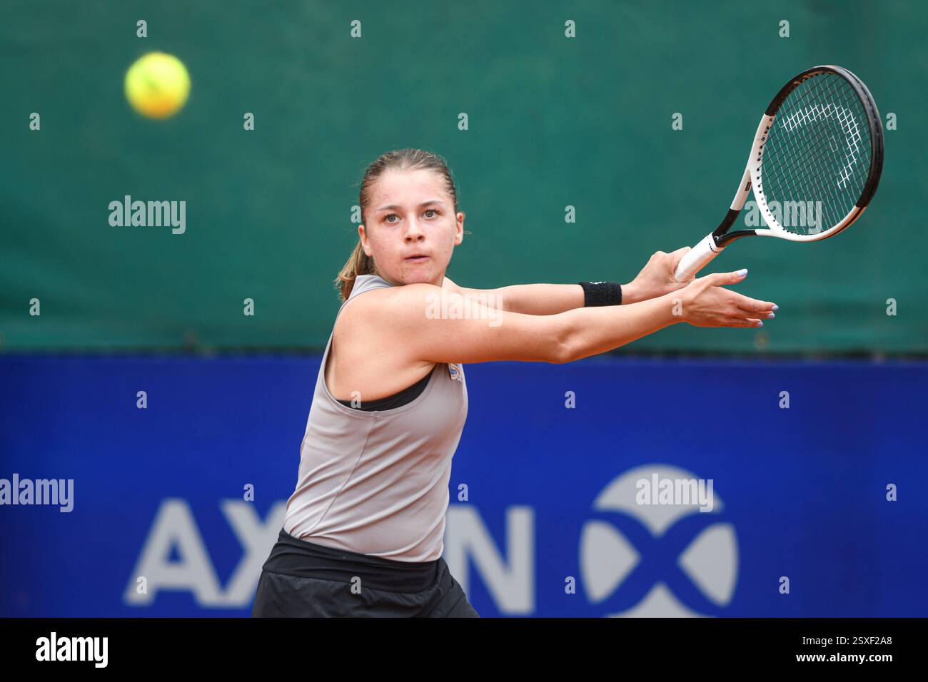 Maja Chwalinska (Poland) playing at the WTA 125 Argentina Open 2024 Stock Photo
