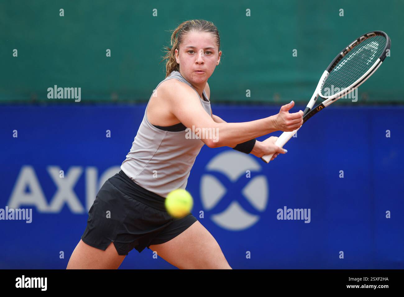 Maja Chwalinska (Poland) playing at the WTA 125 Argentina Open 2024 Stock Photo