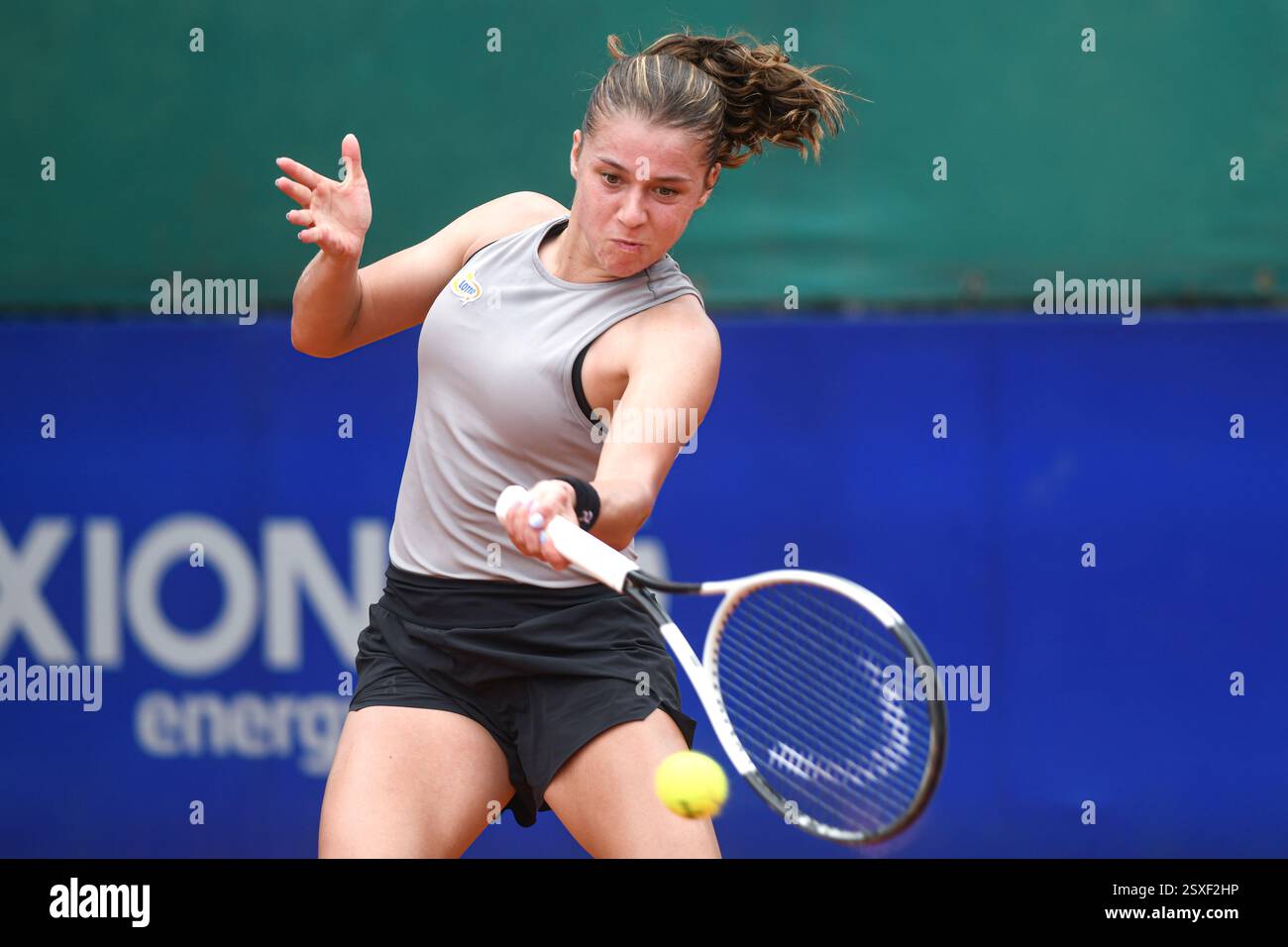 Maja Chwalinska (Poland) playing at the WTA 125 Argentina Open 2024 Stock Photo
