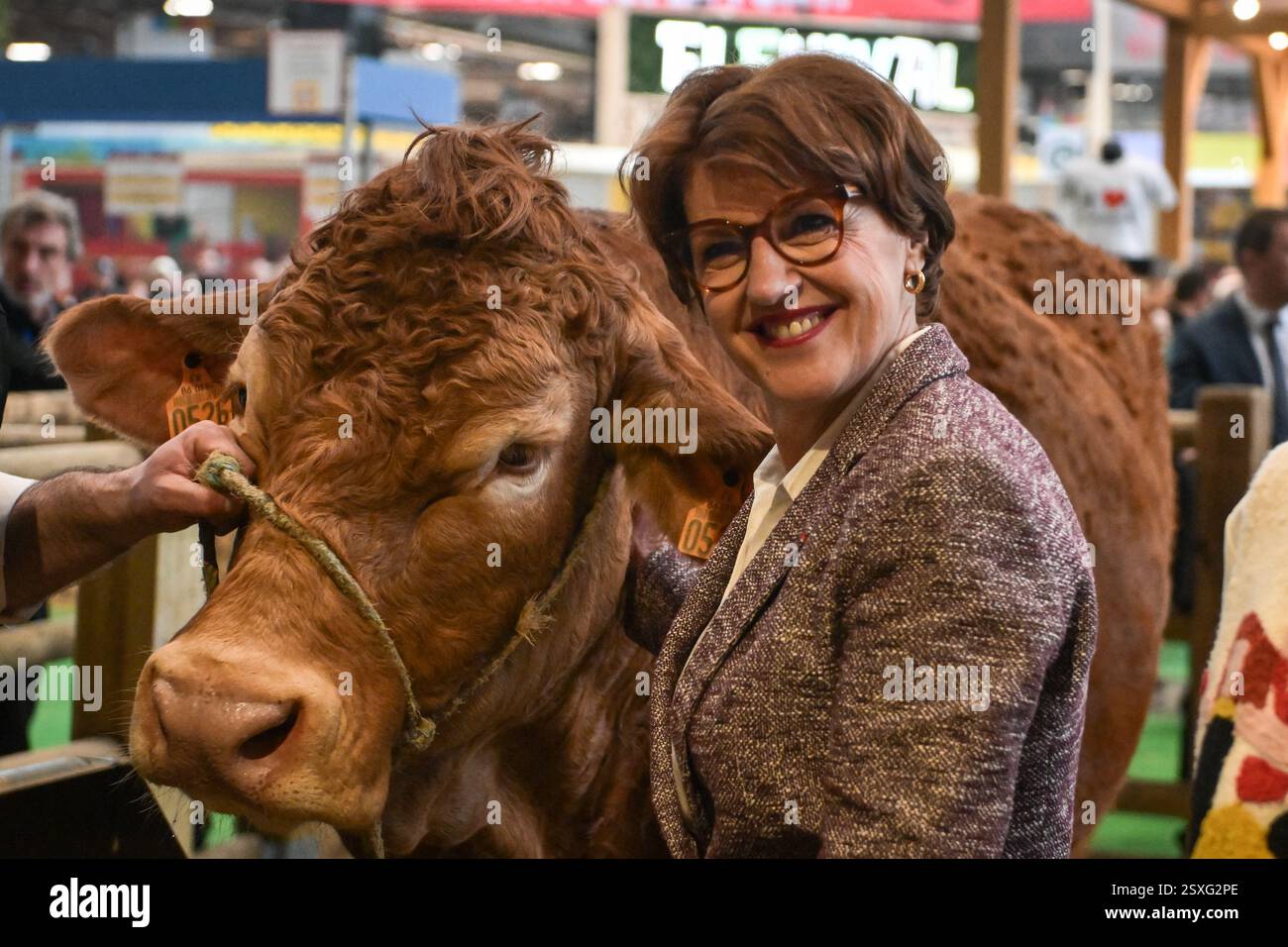 French Minister of Agriculture, Food Sovereignty Annie Genevard visits the International
