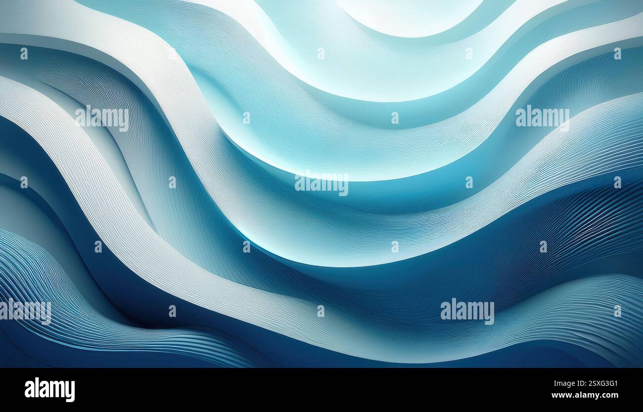 Complex Blue Wave Complex blue waves demonstrate the intricate beauty of dental and ...