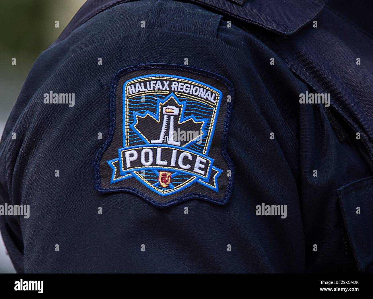 A Halifax Regional Police emblem is seen in Halifax on July 2, 2020