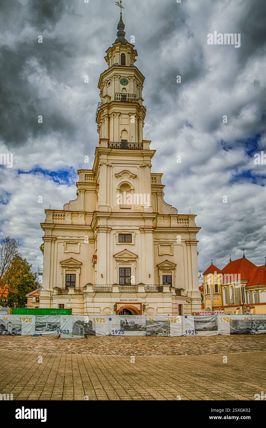 Town hall kaunas stands in hi-res stock photography and images - Alamy