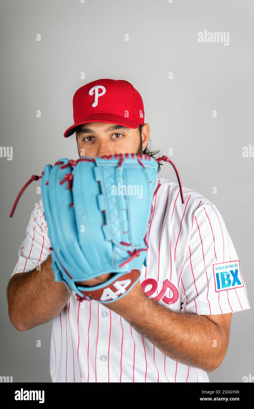 This is a 2025 photo of pitcher Nabil Crismatt of the Philadelphia Phillies baseball team