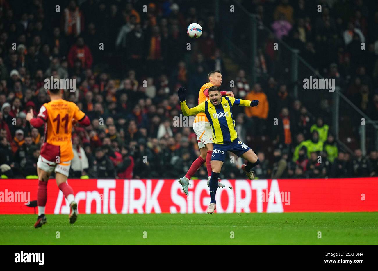 Rams Turkey Rams Park, Istanbul, Turkey. 24th Feb, 2025. Dusan Tadic // during a ...