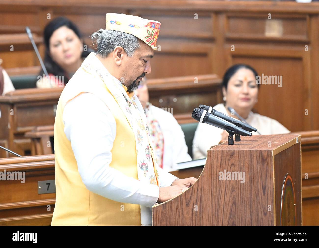 New Delhi India 24th Feb 2025 New Delhi India February 24 Bjp
