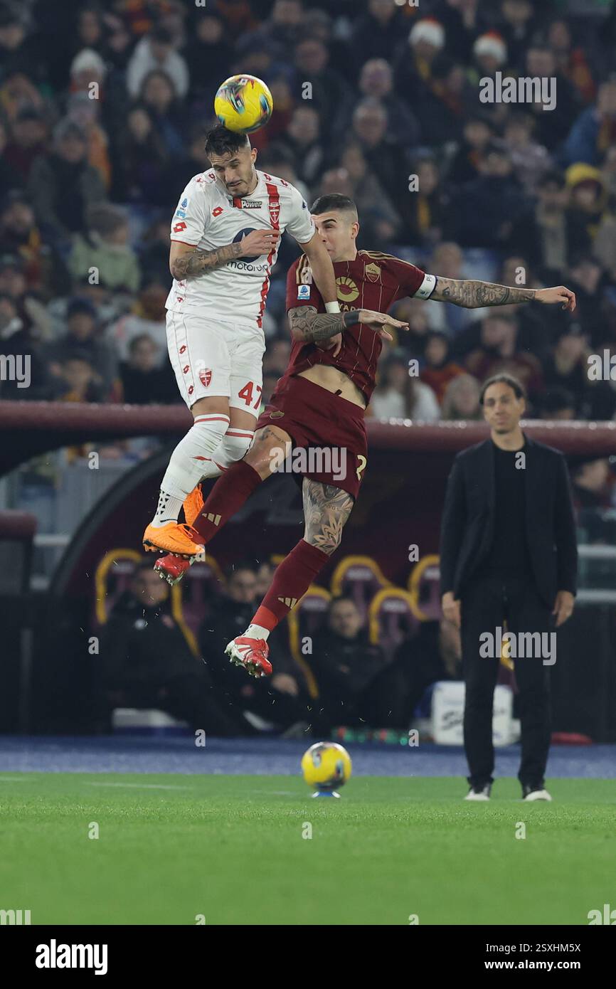 Rome, Italy. 24th Feb, 2025. Monzaâ??s Portuguese forward Dany Mota ...