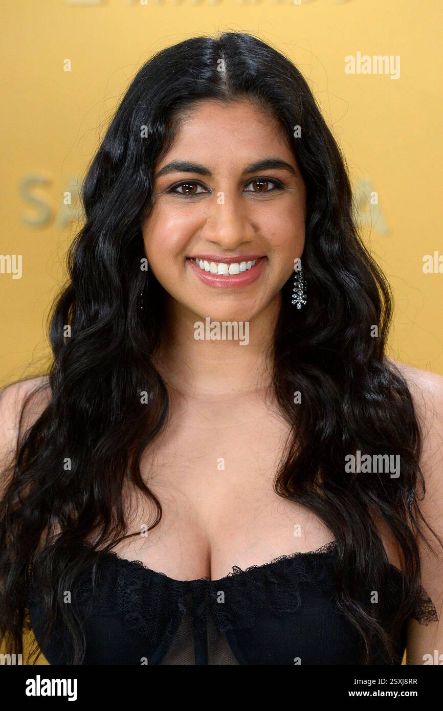 Monica Padman bei der Verleihung der 31. Screen Actors Guild Awards 2025 im Shrine Auditorium