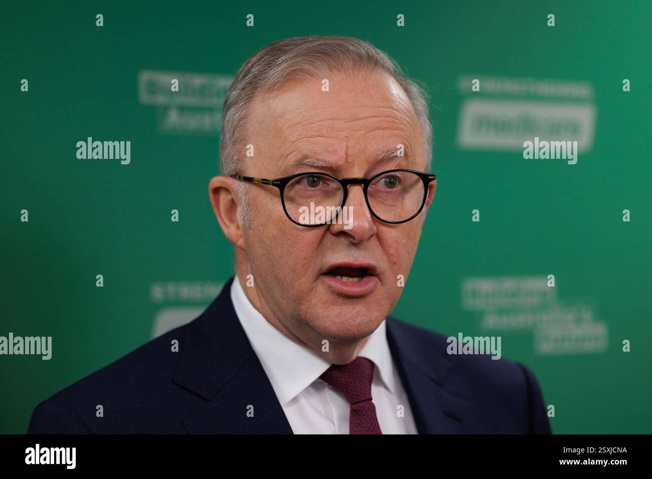 Sydney, Australia. 25th Feb, 2025. Prime Minister Anthony Albanese ...