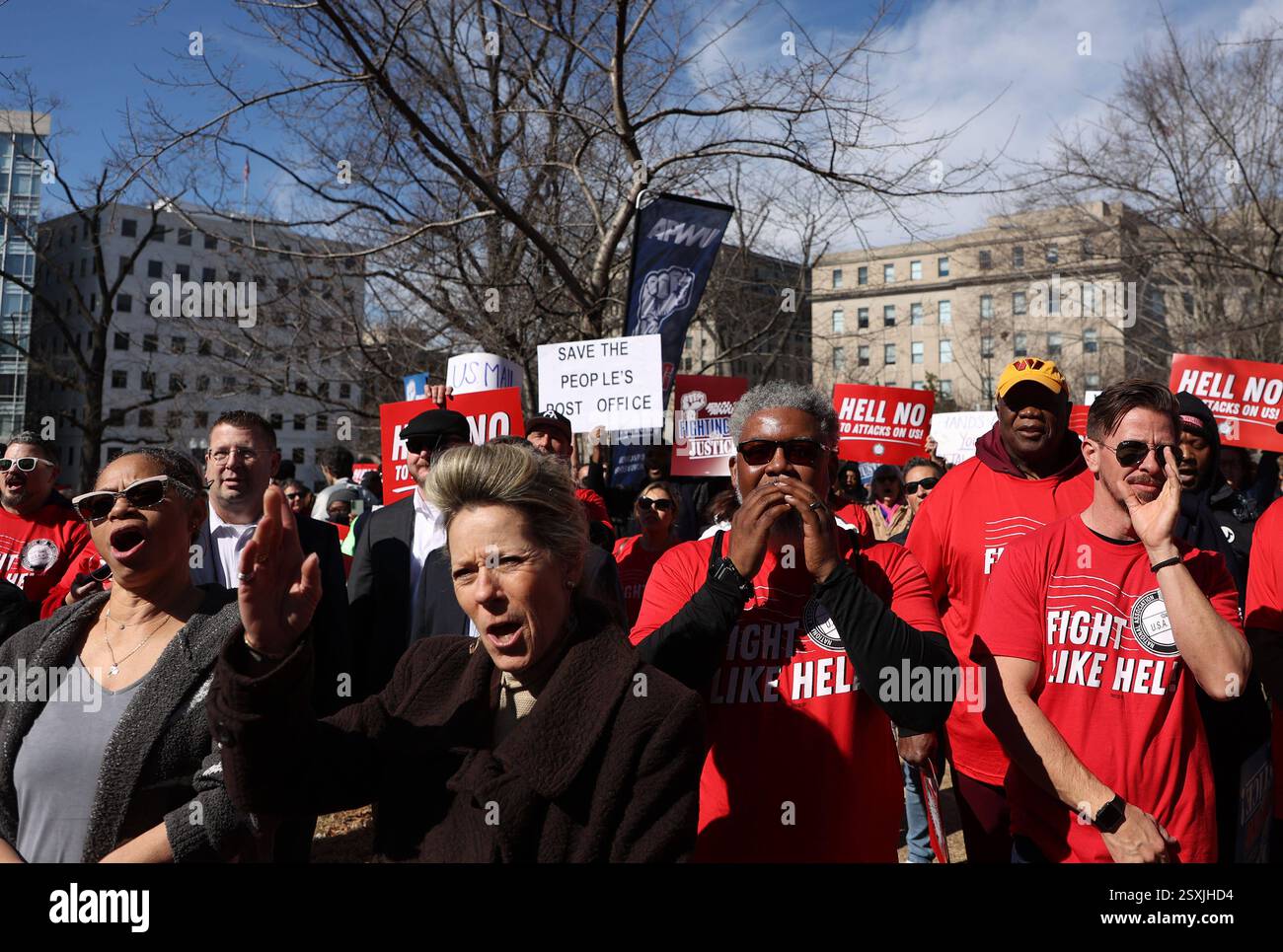 usps-workers-rally-in-washington-district-of-columbia-usa-24-feb