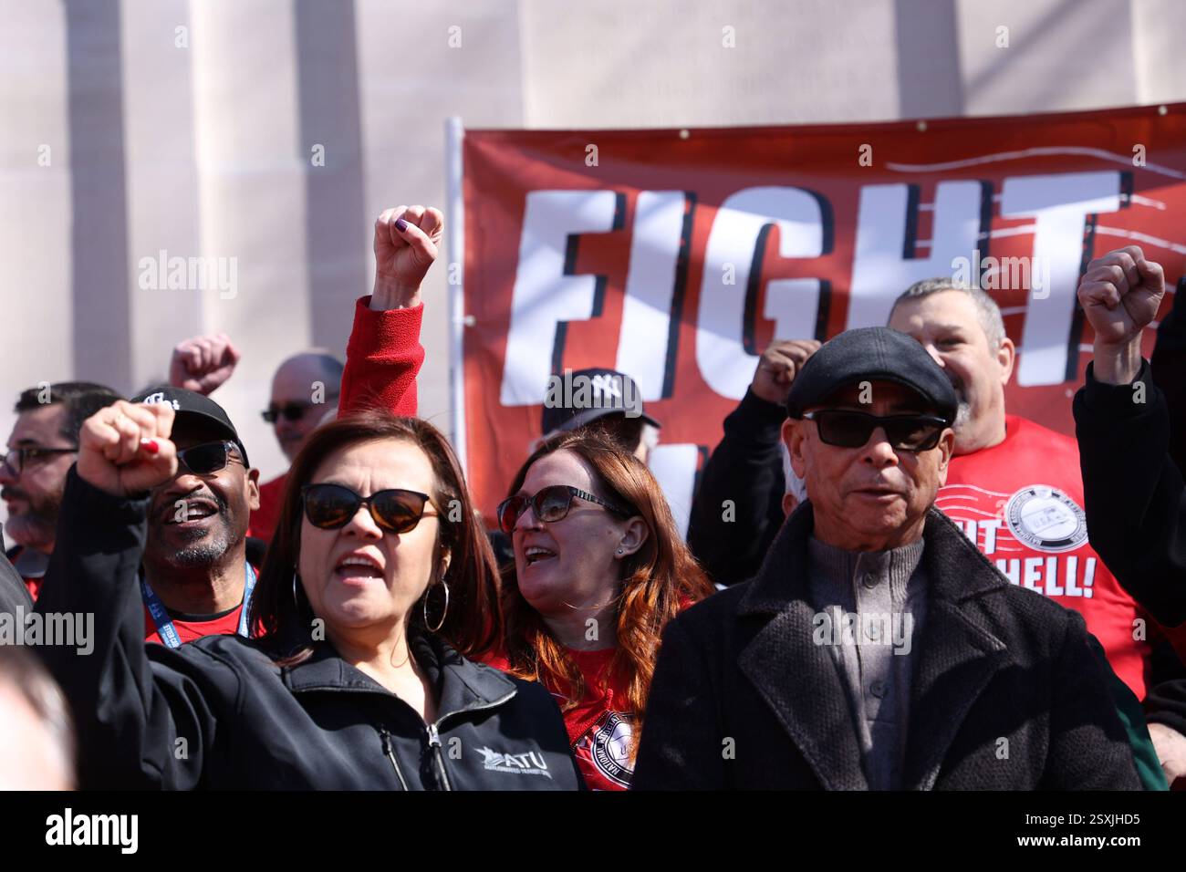 usps-workers-rally-in-washington-district-of-columbia-usa-24-feb