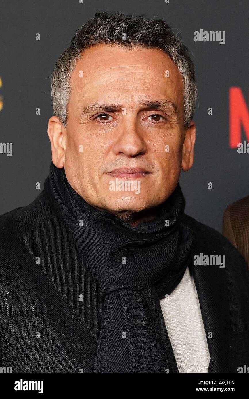 Joe Russo arrives at the premiere of 