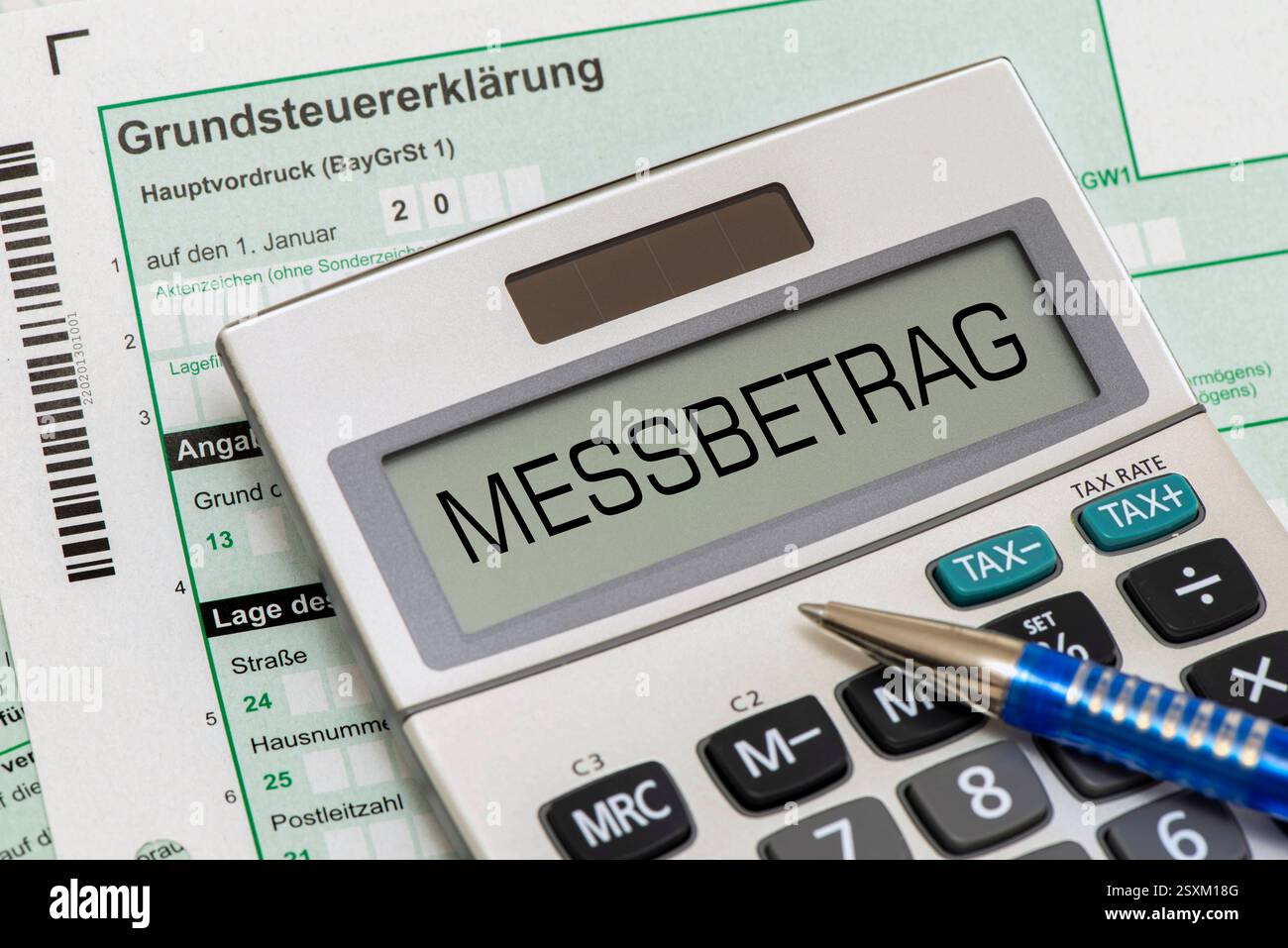 Grundsteuer Messbetrag Berechnen