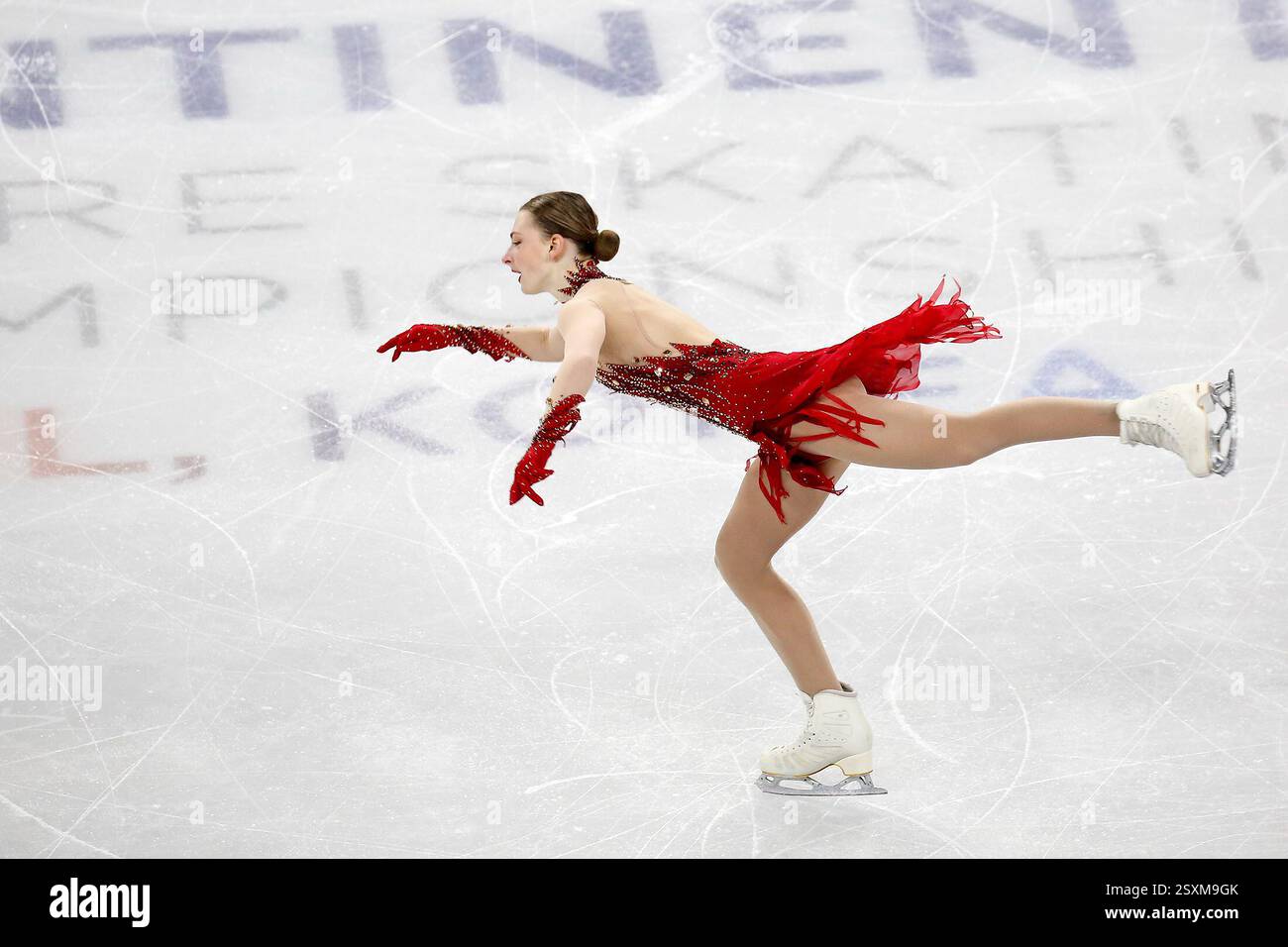 Sarah Everhardt (USA), Feb 23, 2025 Figure Skating Women