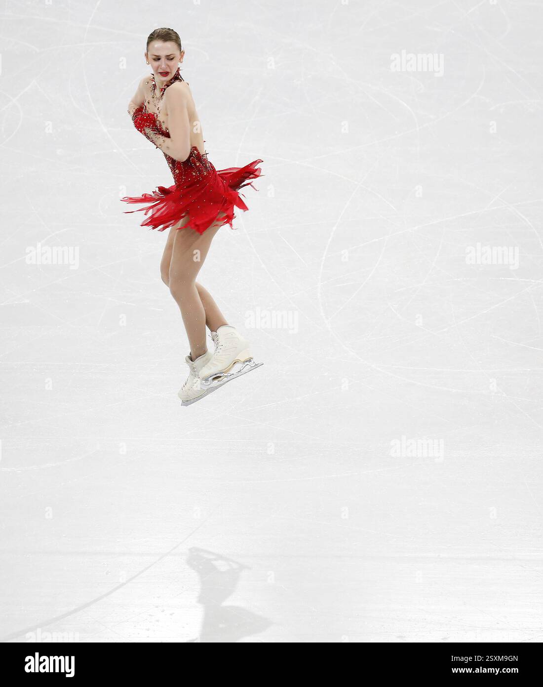 Sarah Everhardt (USA), Feb 23, 2025 Figure Skating Women