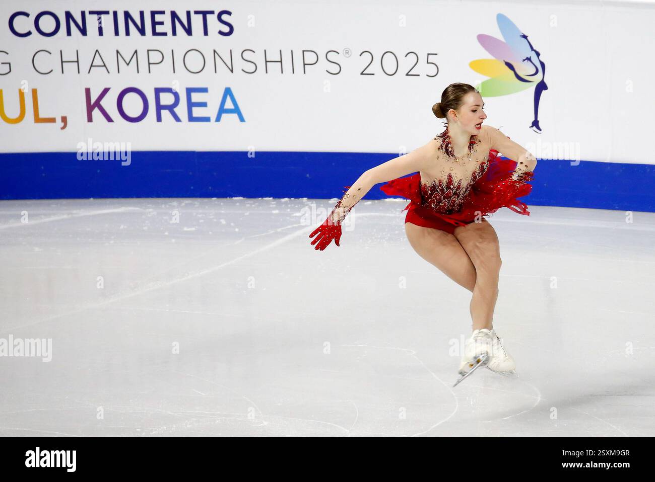 Sarah Everhardt (USA), Feb 23, 2025 Figure Skating Women